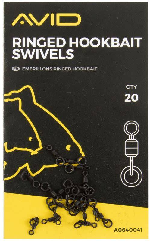 Avid Carp Outline Ringed Hookbait Swivels