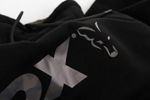 Fox Black/Camo Print Hoody