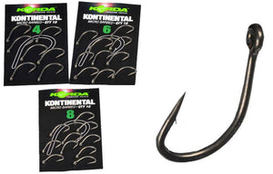 Korda Kontinental, Carp Hooks, Korda, Bankside Tackle