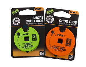 Fox Edges Stiff Chod Rigs Barbed