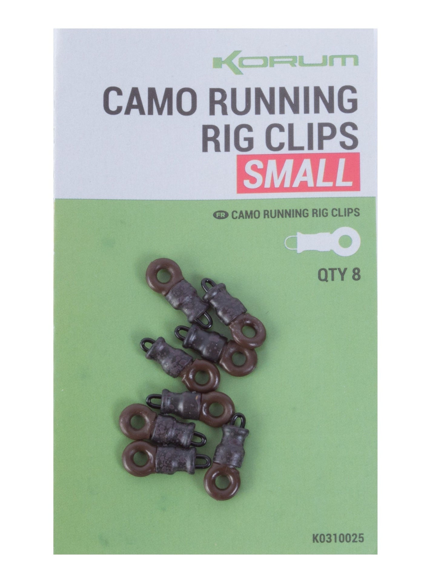 Running Rig Clips Korum Camo Running Rig Clips | Bankside Tackle