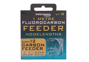 DRENNAN CARBON FEEDER FLUOROCARBON FEEDER RIGS 1 METRE