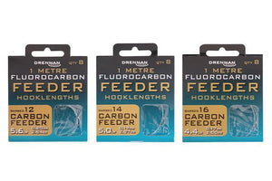 DRENNAN CARBON FEEDER FLUOROCARBON FEEDER RIGS 1 METRE