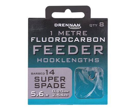 DRENNAN SUPER SPADE FLUOROCARBON FEEDER RIGS 1 METRE – Bankside Tackle