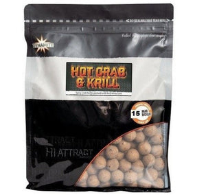 Dynamite Baits Hot Crab & Krill Shelf-Life Boilies