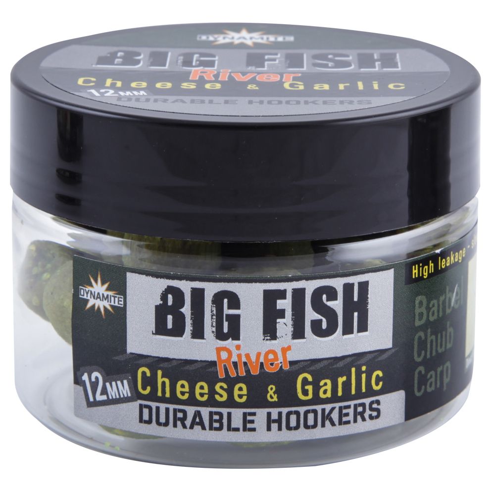 Dynamite Baits Big Fish River Cheese & Garlic Durable Hookers