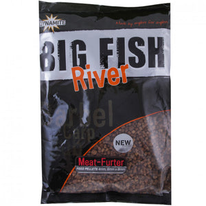 Dynamite Baits Big Fish River Meat Furter Pellets