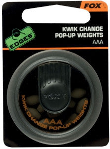 Fox Edges Kwik Change Pop Up Weights, Rig Bits, Fox, Bankside Tackle