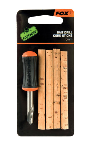 Fox Edges Tiger Nut Drill & Cork Sticks, Rig Tools, Fox, Bankside Tackle