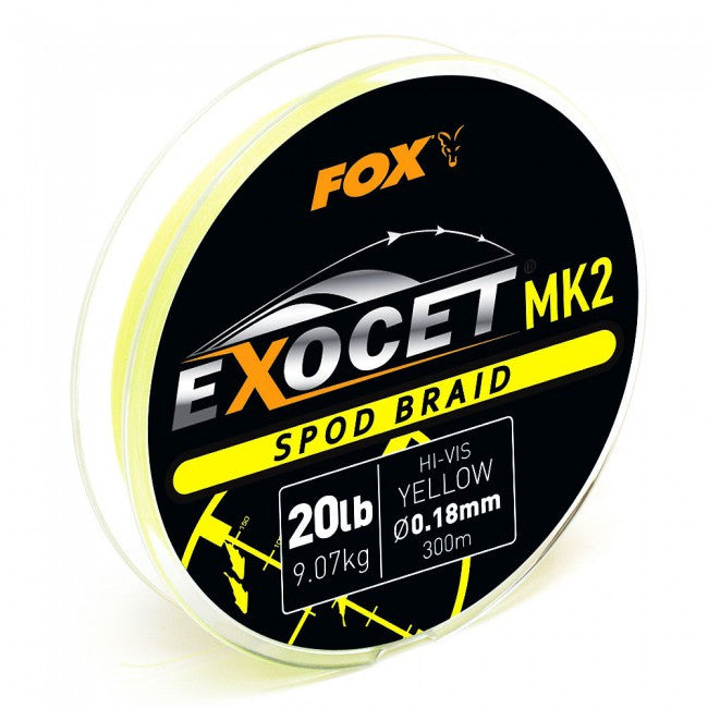Fox Exocet Mk2 Spod Braid, Line & Braid, Fox, Bankside Tackle
