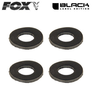 Fox Black Label Leather Washers, Bite Alarm Accessories, Fox, Bankside Tackle