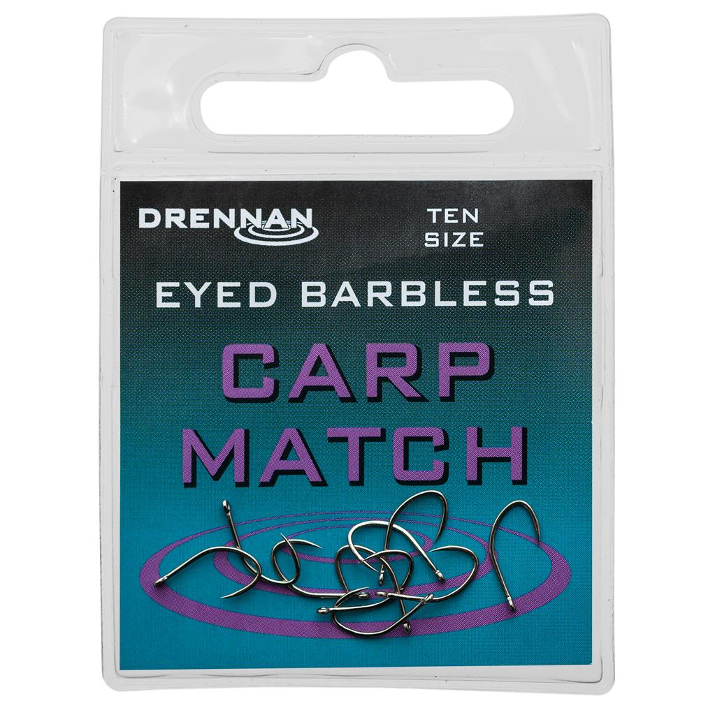 Drennan Carp Match Barbless Hooks - TO CLEAR – Bankside Tackle