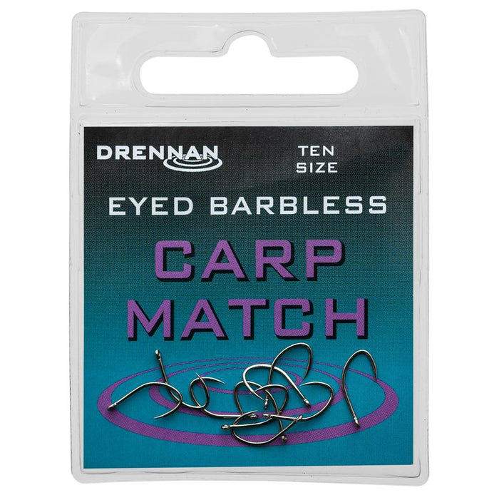 Drennan Carp Match Barbless Hooks - TO CLEAR