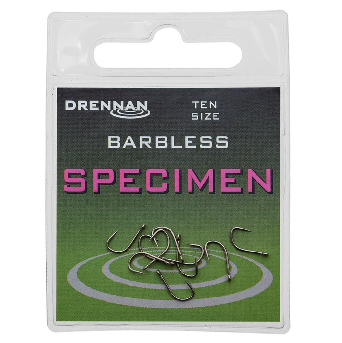 Drennan Specimen Barbless Eyed Hook