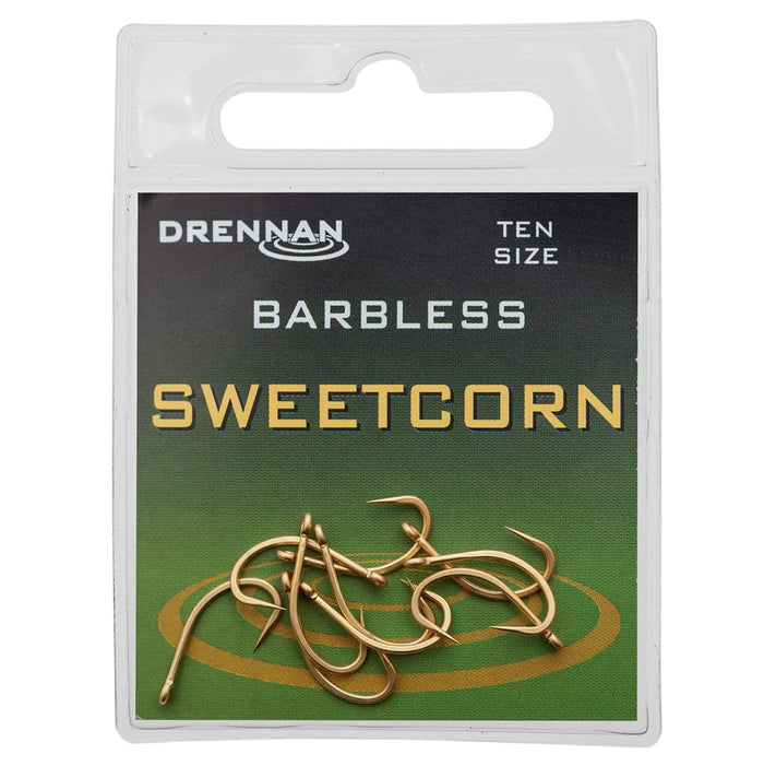 Drennan Sweetcorn Barbless Eyed Hook