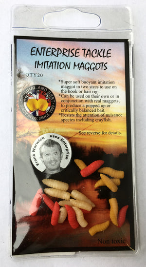 Enterprise Tackle Imitation Pop Up Maggots, Artificial Baits, Enterprise Tackle, Bankside Tackle