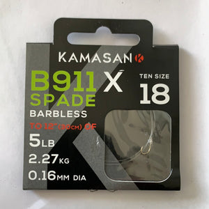 Kamasan B911 X Hooks To Nylon