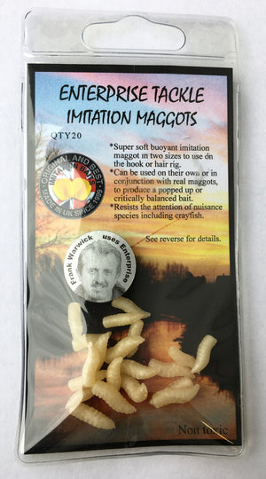 Enterprise Tackle Imitation Pop Up Maggots, Artificial Baits, Enterprise Tackle, Bankside Tackle