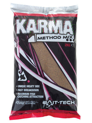 Bait Tech Karma Method Mix 2kg, Groundbaits, Bait-Tech, Bankside Tackle