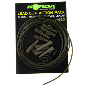 Korda Lead Clip Action Pack, Leadcore, Leaders & Tubing, Korda, Bankside Tackle