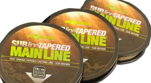 Korda Subline Tapered Mainline, Line & Braid, Korda, Bankside Tackle