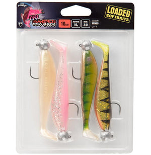 Fox Rage Ultra UV Slick Shads Loaded Softbaits