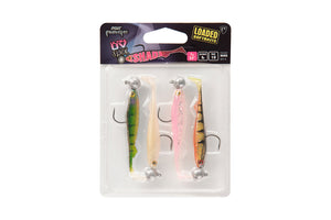 Fox Rage Ultra UV Slick Shads Loaded Softbaits