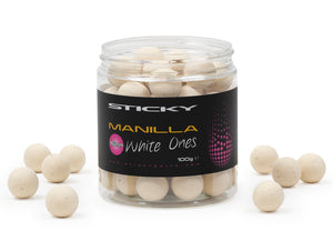 Sticky Baits Manilla White Ones Pop Ups