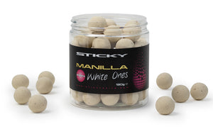 Sticky Baits Manilla White Ones Wafters 16mm