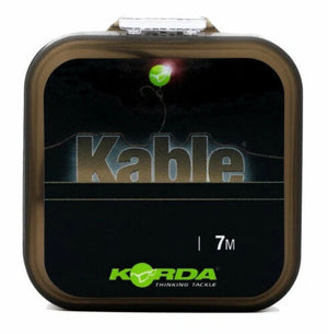 Korda Kable Tight Weave Leadcore Weed/Silt 7m Spool