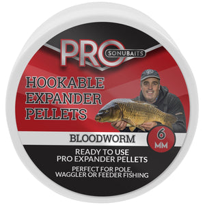 Sonubaits Pro Hookable Expander Pellets Bloodworm